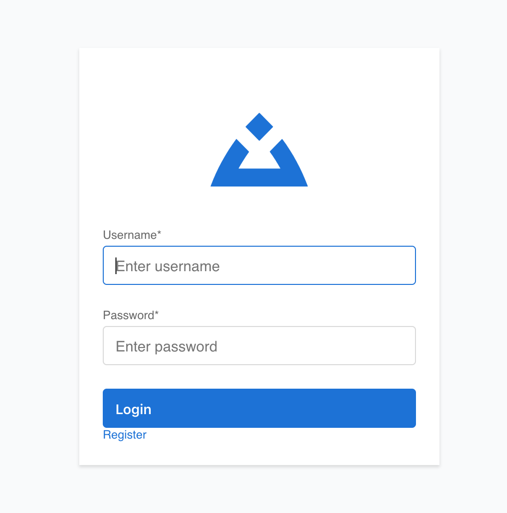 Buildly Product Labs Login Interface